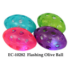 Flashing Olive Ball Toy